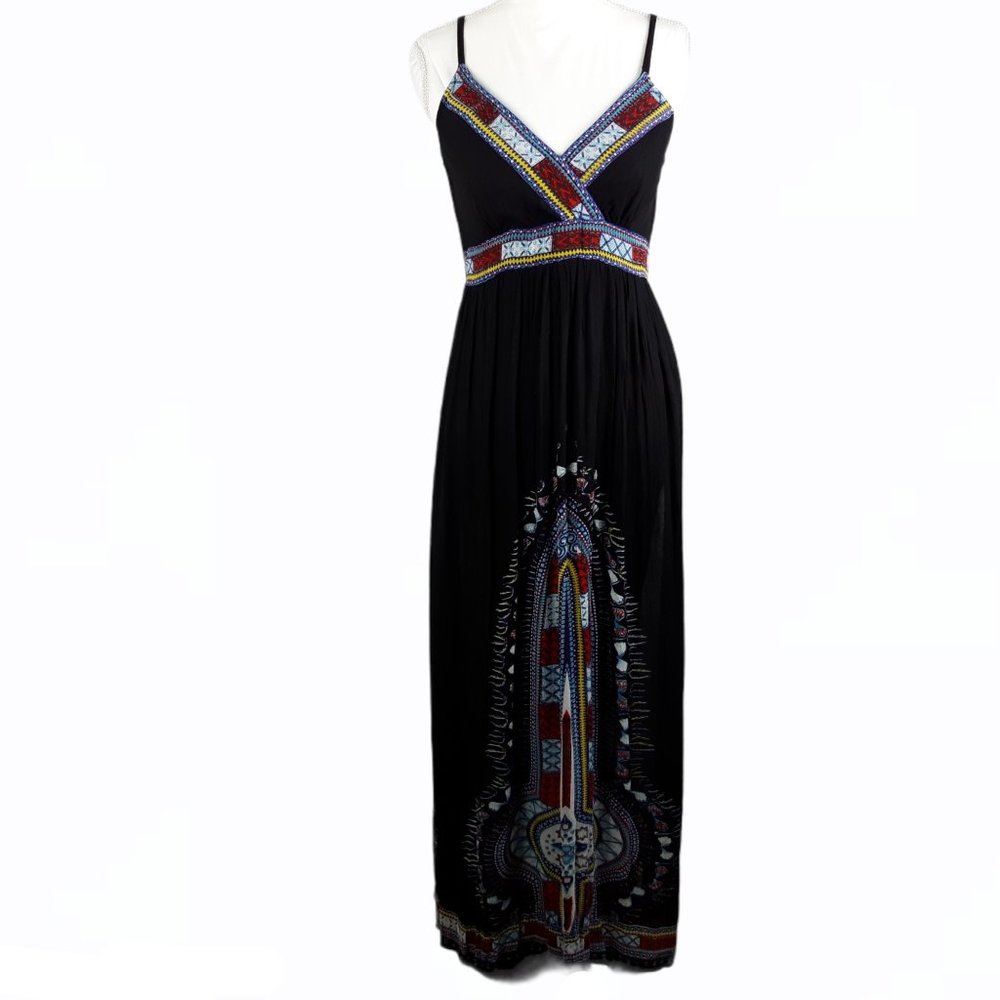 Sopogee Boho Aztec Dress Size Small